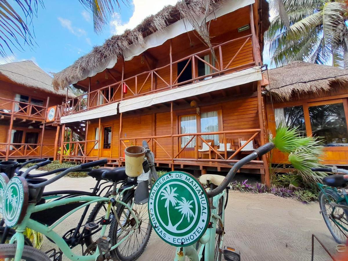 Palmeras De Mahahual Cabanas 외부 사진