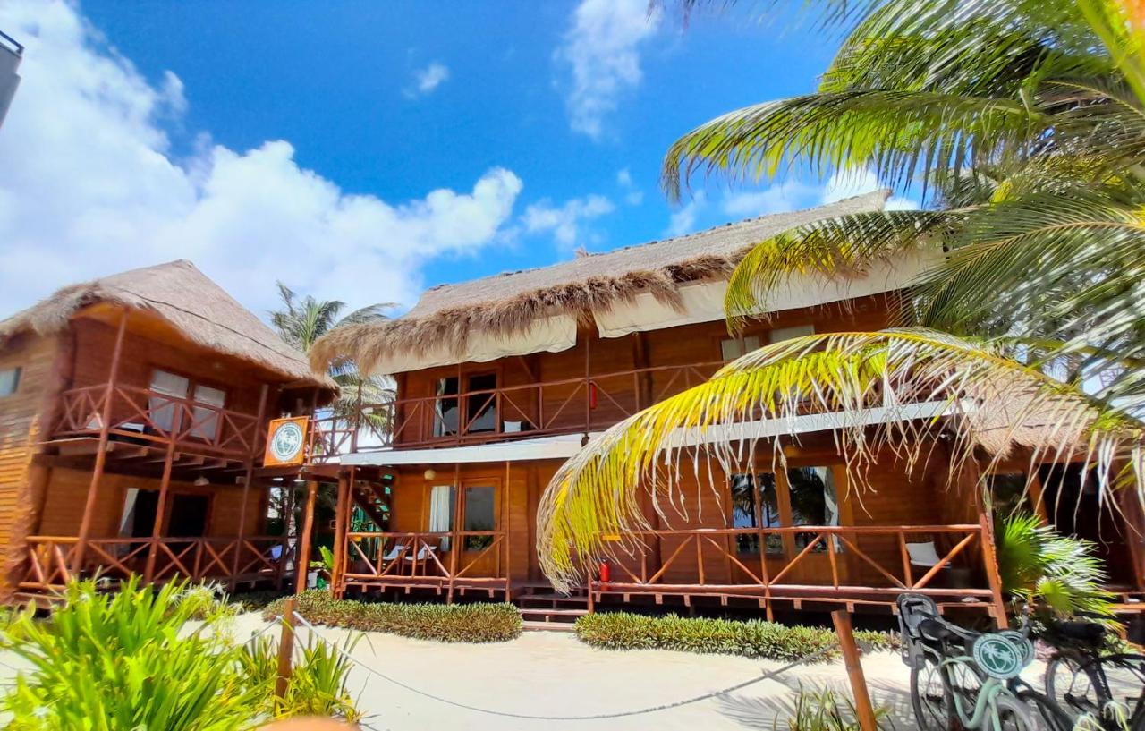 Palmeras De Mahahual Cabanas 외부 사진
