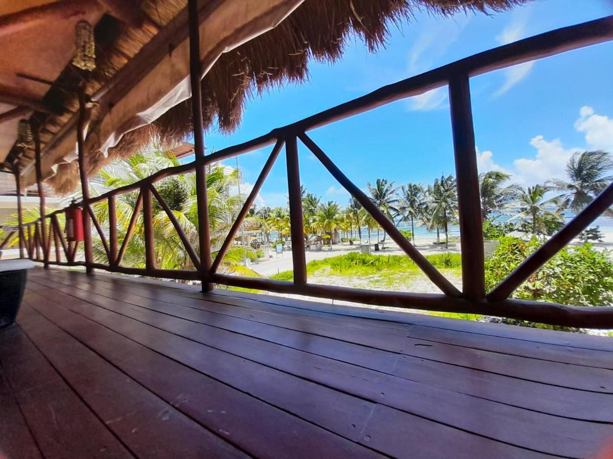 Palmeras De Mahahual Cabanas 외부 사진