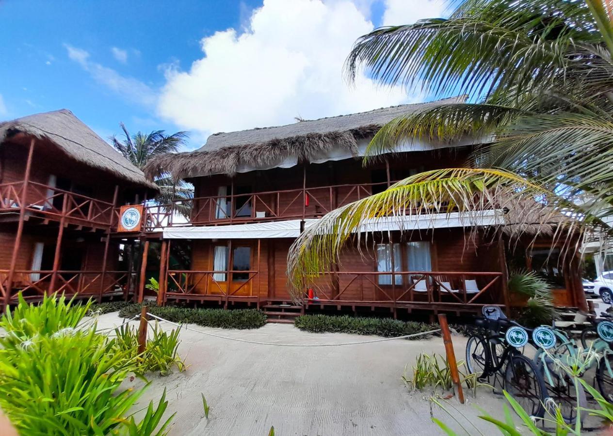 Palmeras De Mahahual Cabanas 외부 사진
