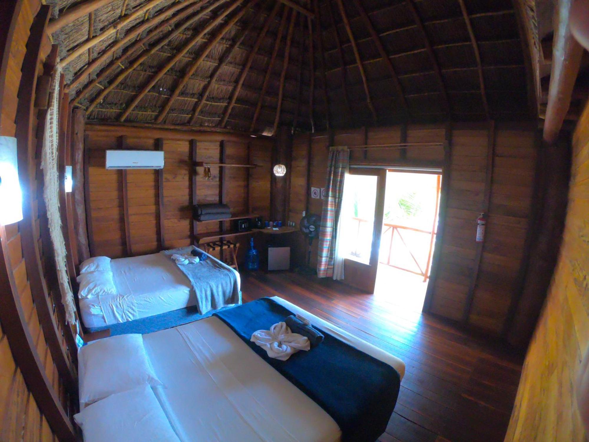Palmeras De Mahahual Cabanas 객실 사진