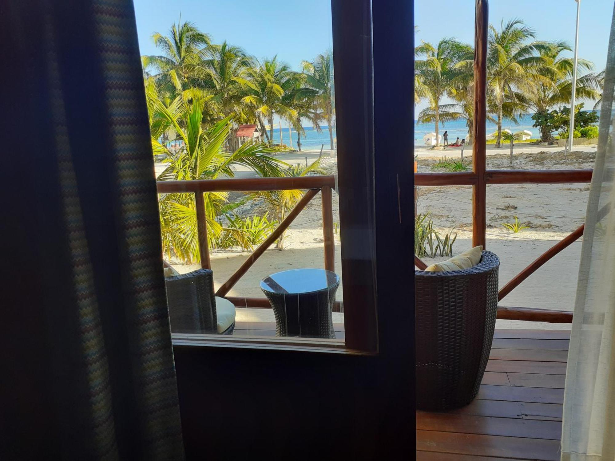 Palmeras De Mahahual Cabanas 객실 사진
