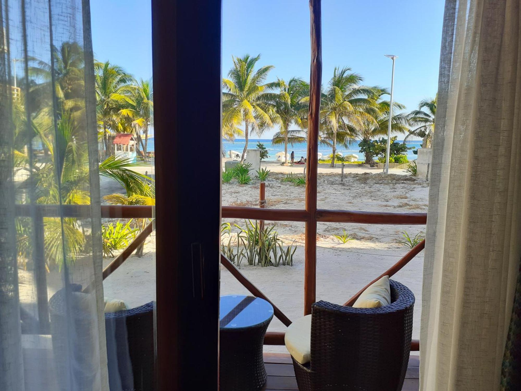 Palmeras De Mahahual Cabanas 객실 사진