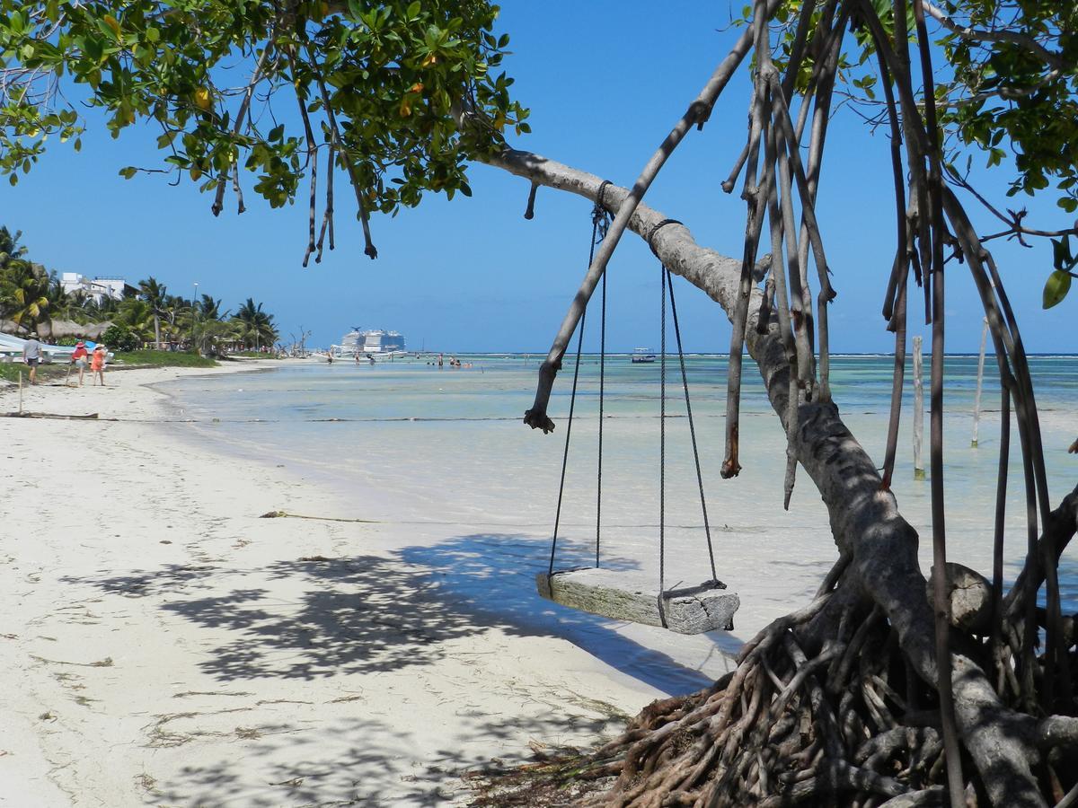 Palmeras De Mahahual Cabanas 외부 사진