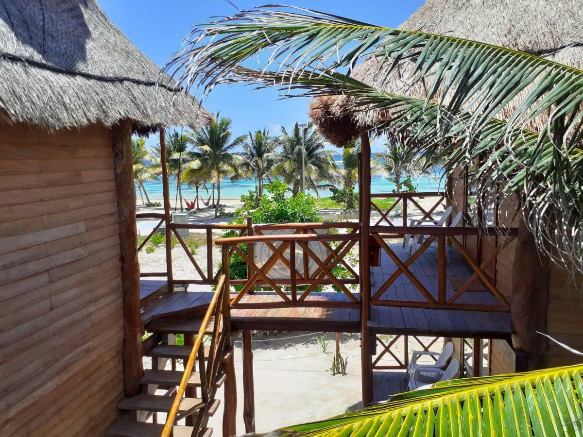Palmeras De Mahahual Cabanas 외부 사진